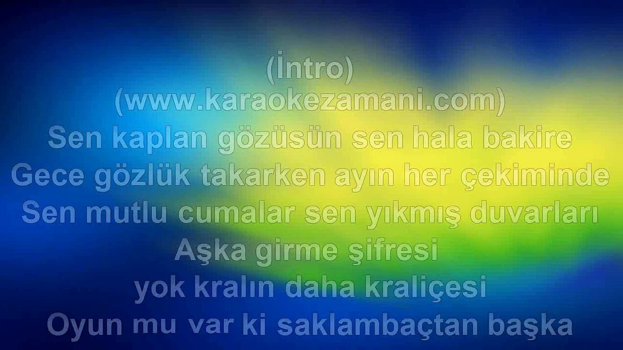 Mirkelam & Kargo - 80 ler - (2011) TÜRKÇE KARAOKE