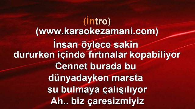 Mirkelam & Kargo - Eminönü Laleli - (2011) TÜRKÇE KARAOKE