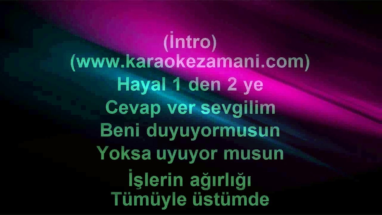 Mirkelam & Kargo - İyi geceler - (2011) TÜRKÇE KARAOKE