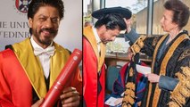 Shahrukh Khan Receives Honorary Degree From Edinburgh University