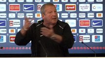 Rolland Courbis avant FCGB vs MHSC (10ème journée L1)