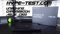 unboxing chromebook asus c300