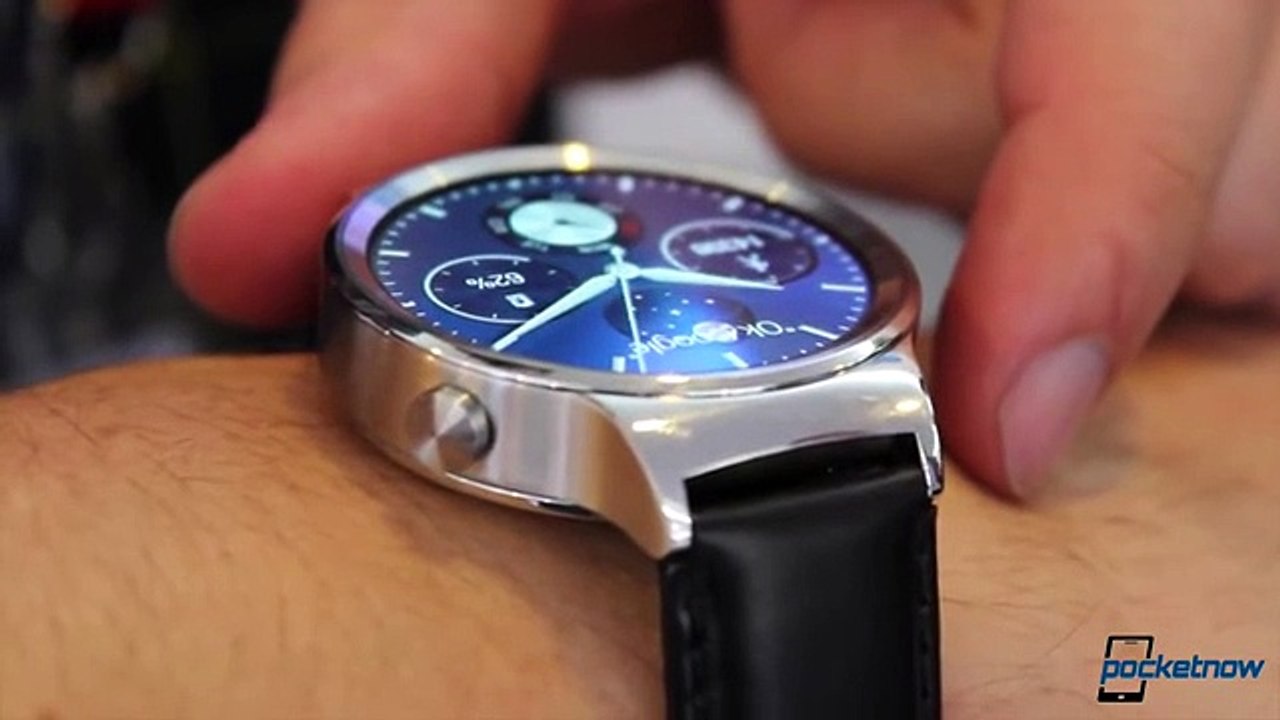 Huawei Watch Hands-On- Putting the -Smart- Back in -Smartwatch- -