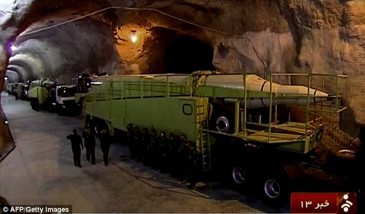 SECRET UNDERGROUND BASES REVEALED - Iran Shows Off Its Huge Underground Bases & Missiles