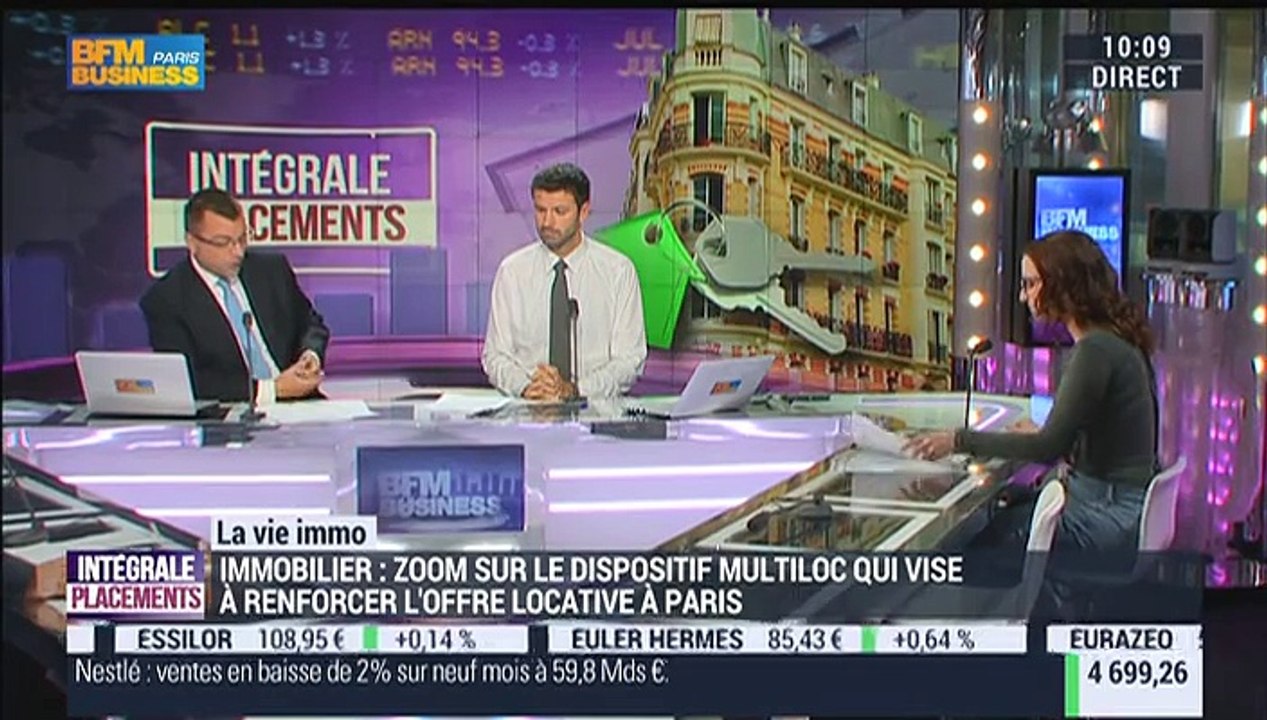Marie Coeurderoy: Multiloc, un dispositif pour renforcer l'offre locative à Paris -16/10