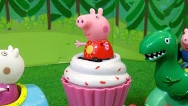 Peppa Pig Tren en el Parque de Atracciones - Juguetes de Peppa Pig