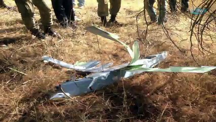 Sınırı ihlal eden İHA düşürüldü !