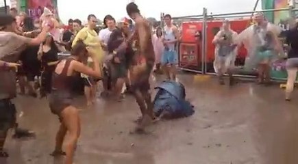 Doing the worm in mud