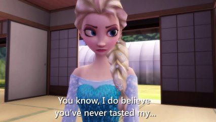 Elsa slaps Hans - Never kiss a Girl without her permission