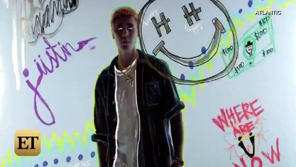 Download Video: Justin Biebers Messages for Selena Gomez & Miley Cyrus in the Where Are U Now Music Vid