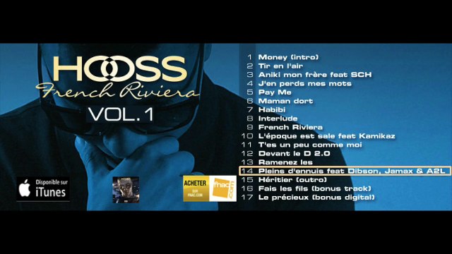 HOOSS // Pleins d'ennuis feat Dibson, Jamax & A2L // audio officiel 2015