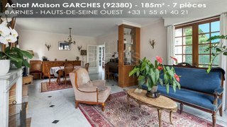 A vendre - Maison/villa - GARCHES (92380) - 7 pièces - 185m²