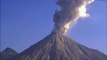 Mexico’s Colima volcano spectacularly erupts into blue sky