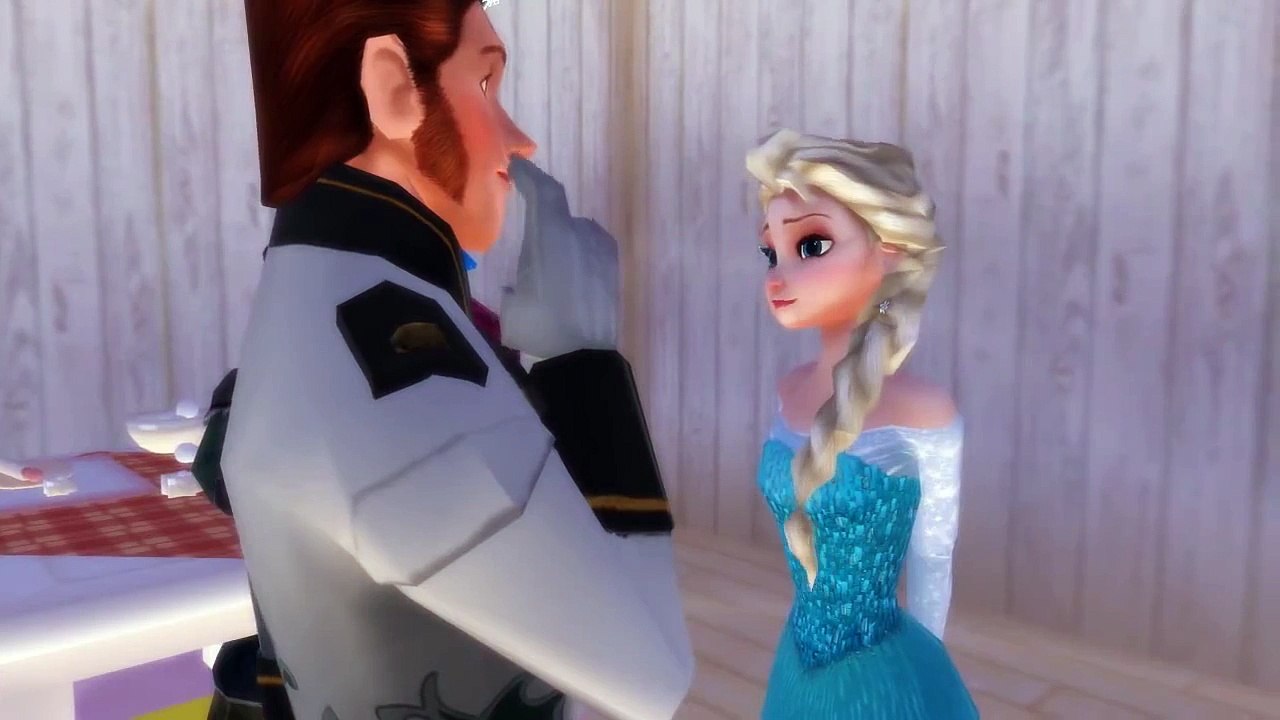Elsa X Hans - Akward Kissing Scene