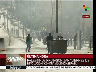 Palestinos llamas a protestar contra la violencia israelí