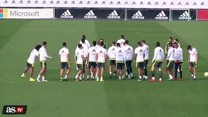 Cristiano Ronaldo y Gareth Bale se evitan durante la sesión_ ni se miraron