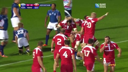 Namibia 	16–17 Georgia