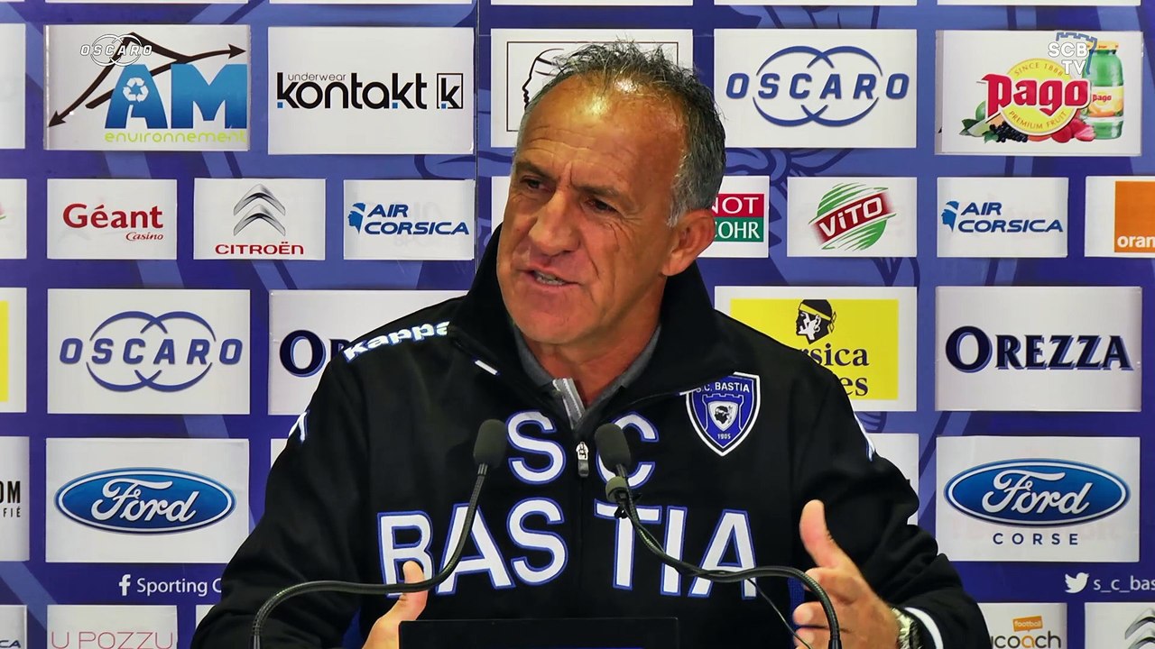 Bastia-Paris : Conf. d'avant-match de G. Printant