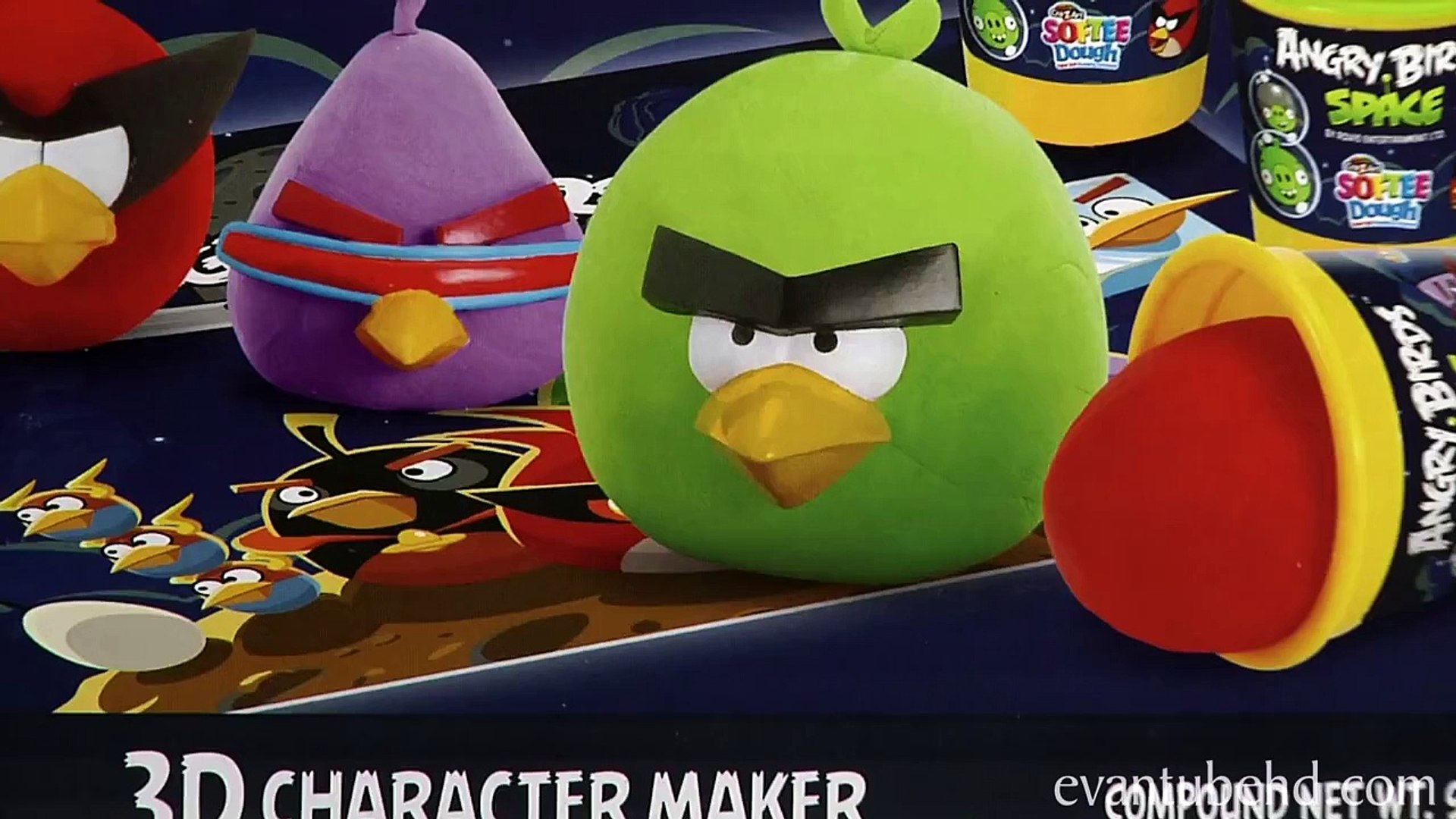 angry birds softee dough