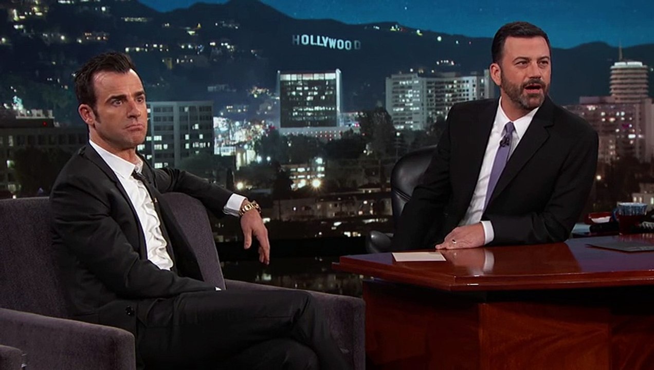 Justin Theroux Is UCONN Mac and Cheese Kid in Hilarious Jimmy Kimmel Skit: Watch