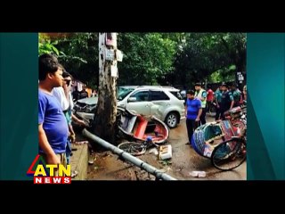 সাবেক সাংসদের ভাতিজার বেপরোয়া গাড়িতে গুরুতর আহত চারজন, ঘটনা ধামাচাপা দিতে ব্যস্ত পুলিশ।
