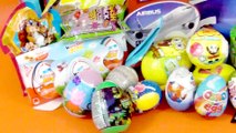 50 Kinder Surprise Eggs! Kitty, Donald, Barbie, Peppa, Cars, Bob