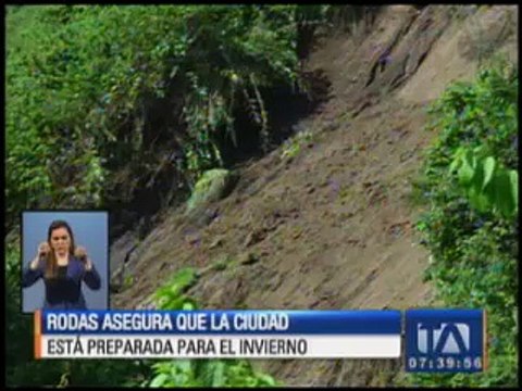 Rodas asegura que Quito está preparado para el invierno