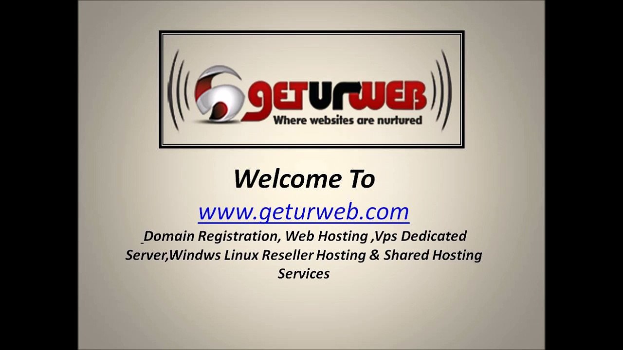 Domain Registration & Web Hosting Service