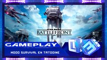 Star Wars Battlefront - Modo Survival en Tatooine [PC]