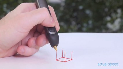 Un Stylo 3D qui peut dessiner dans les Airs... Enorme!!!