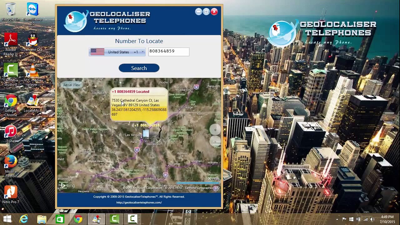 Phone Tracker - Find Any Cell Phones Location Only Using The Number!FREE [US Test]