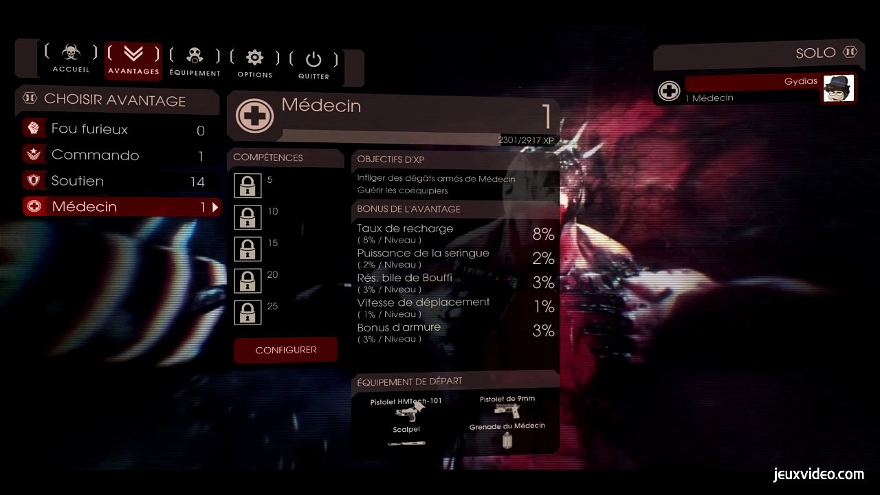 KILLING FLOOR 2-TUTORIEL-MEDECIN