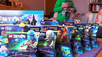 LEGO Dimensions MEGA Haul! ALL sets for Wave 1!