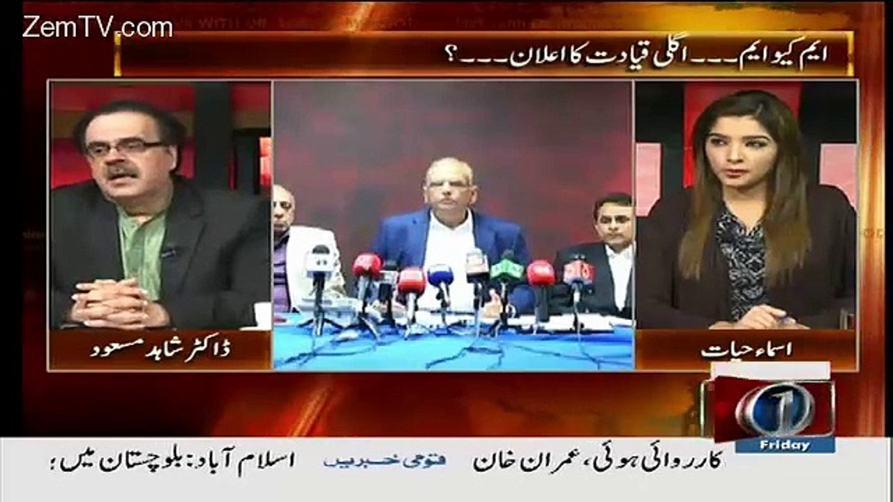 Live With Dr. Shahid Masood – 16th October 2015