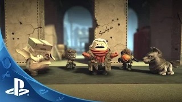 LittleBigPlanet 3 - Metal Gear Solid Phantom Pain Costumes _ PS4, PS3