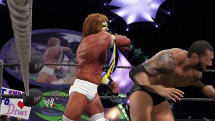 WWE 2K15 ultimate warrior v batista