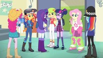 My Little Pony Equestria Girls - Friendship Games 2015 HD Movie Clip Twilight Arrives At School