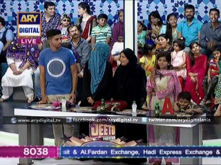 When you see a celebrity while shopping what will you do? Jeeto Pakistan - ARY Digital