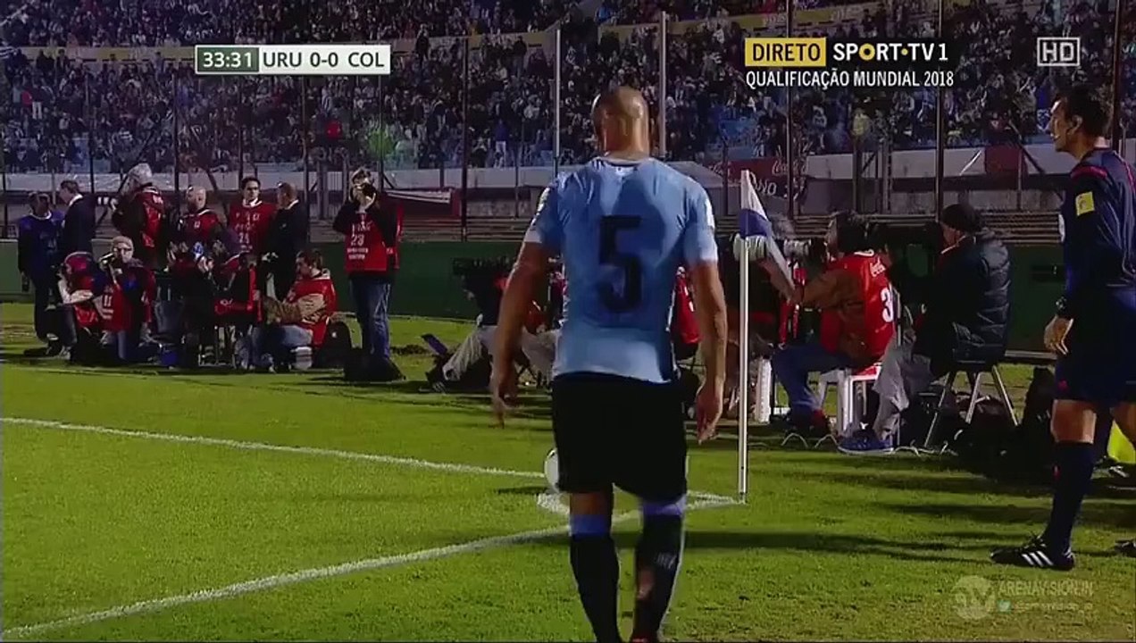 Uruguay 3 - 0 Colombia | All Goals Full Highlights 14.10.2015 HD