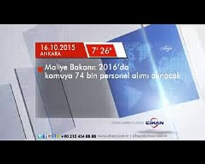 2016 yılı 74 bin memur alımı