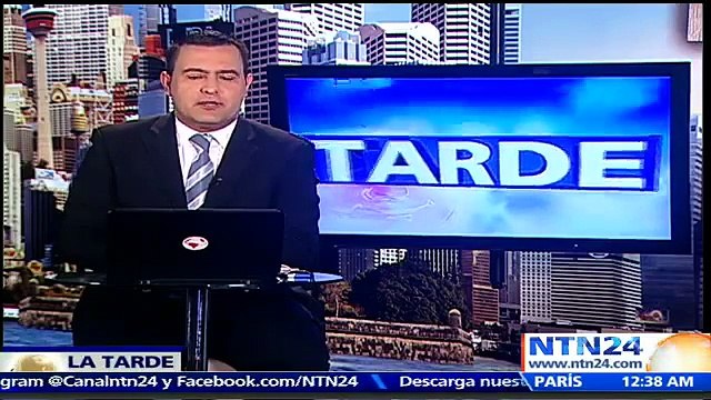 Imágenes de la llegada de Manuel Rosales a Venezuela