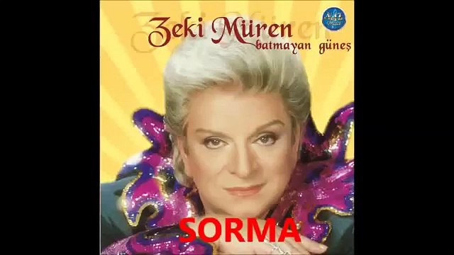 ZEKİ MÜREN - SORMA NE HALDEYİM (orjinal kayıt kaliteli ses)