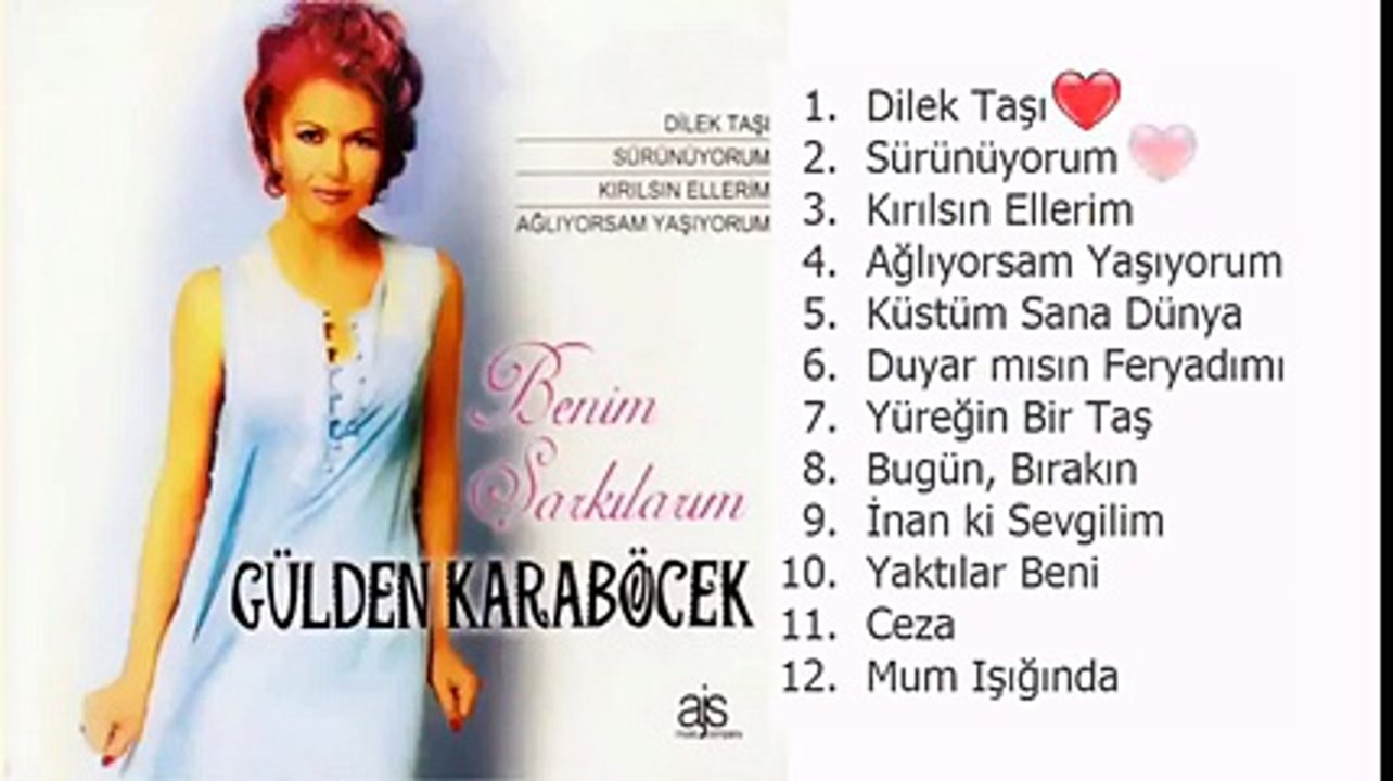 Gülden Karaböcek - Benim Şarkılarım '' Full Album Dinle ''