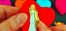 Play-Doh Valentine's Day Heart Surprise Eggs! Lalaloopsy Cars 2 Disney Princess Frozen Toy FluffyJet [Full Episode]
