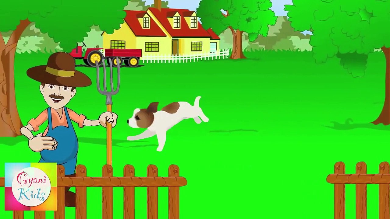 BINGO - Dog Song Nursery Rhyme | Kids Animation Rhymes For Children
