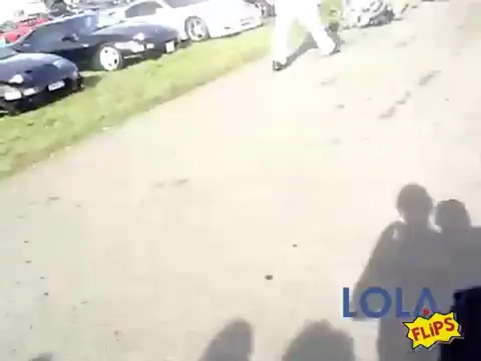 Awesome turbo wheelchair fail