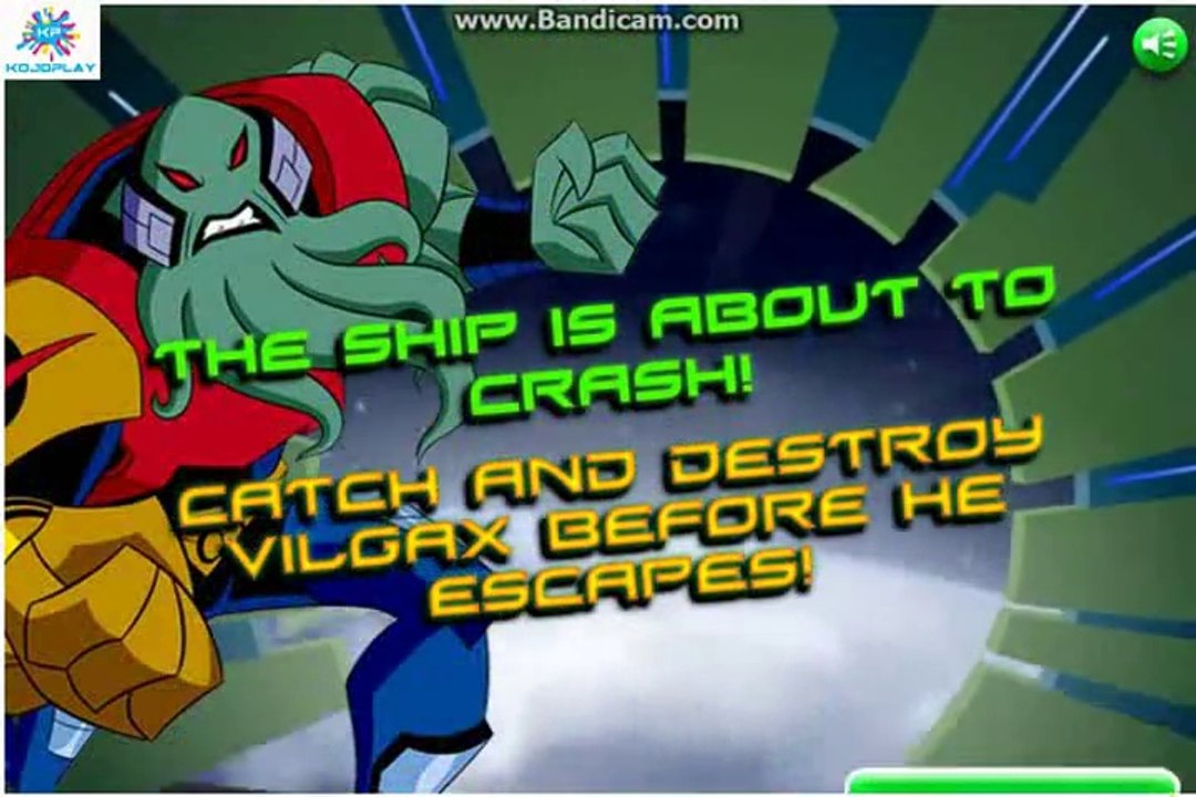 Ben 10 Vilgax Crash Games to Play - Ben 10 Gameplay Ben Ten New Games 2015