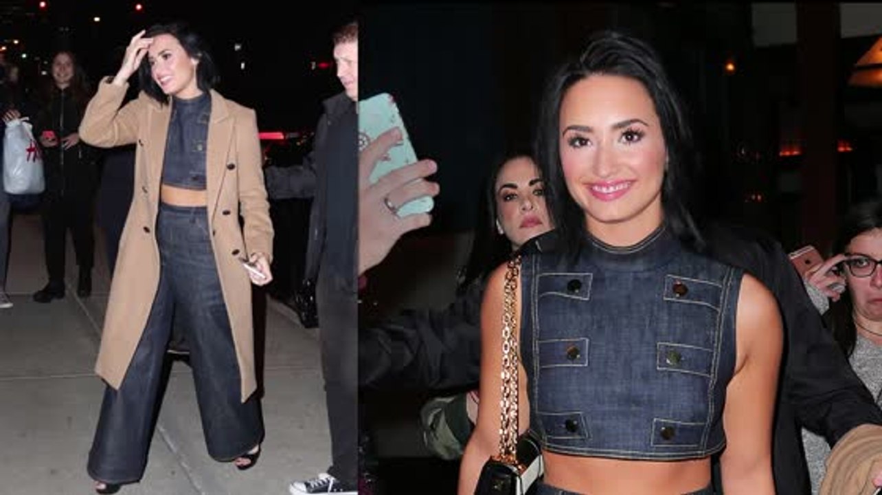 Demi Lovato rockt am Times Square