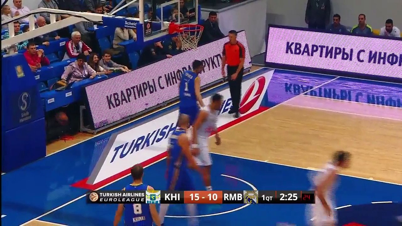 Highlights: BC Khimki Moscow region-Real Madrid