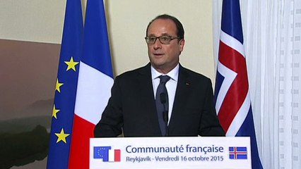 Discours auprès de la communauté française à Reykjavik